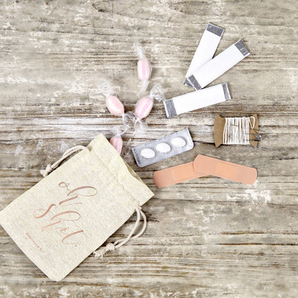 Katoenen Zakjes Oh Shit 15cm 10st