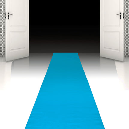 Lichtblauwe Loper 60cm 4,5m