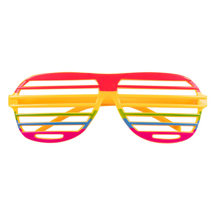 Partybril Regenboog 18cm