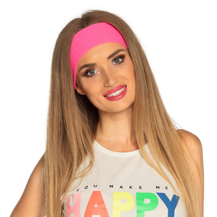 Roze Hoofdband Neon