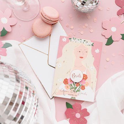 Caketopper Bloemen 14,5cm 8st