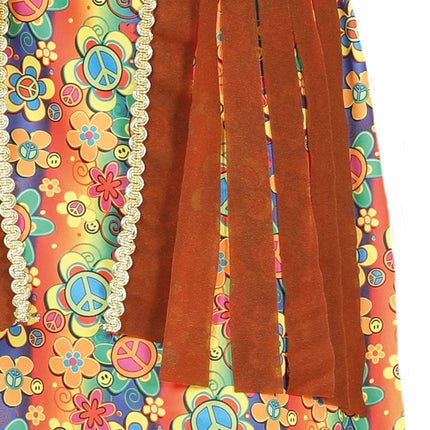 Hippie 60S Kostuum Dames Bloemen