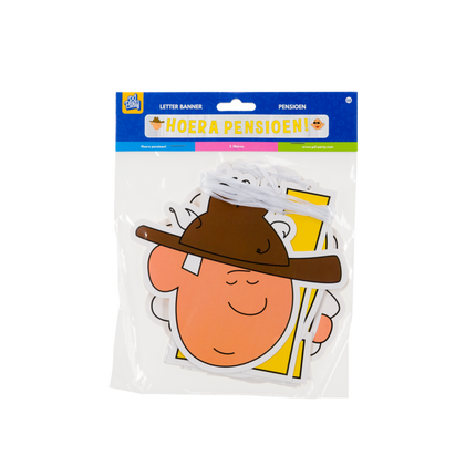 Pensioen Letterslinger 2,5m