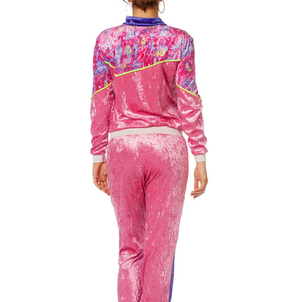 Trainingspak Jaren 80 Fluweel Dames