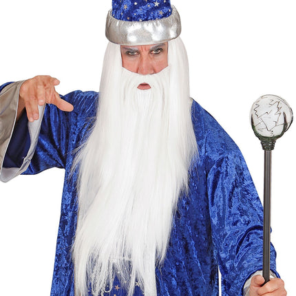 Tovenaar Pruik Met Baard