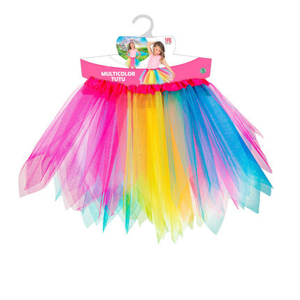 Gekleurde Tutu Meisje 40cm