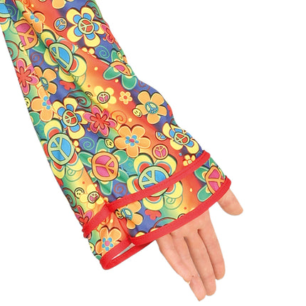 Hippie 60S Kostuum Dames Bloemen