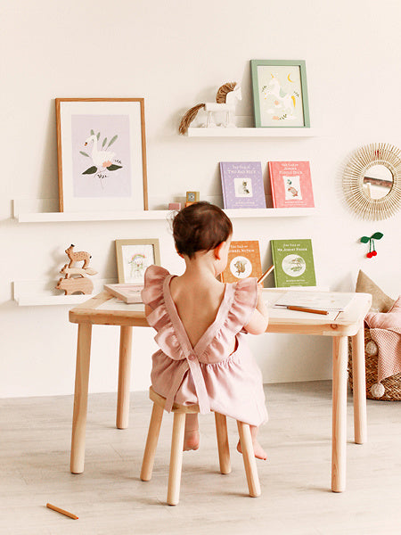 Zwaan Tekenboek met Poster Roze 21 x 30cm