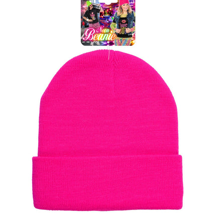 Neon Roze Muts