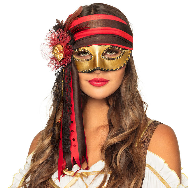 Oogmasker Venice Donna Pirata