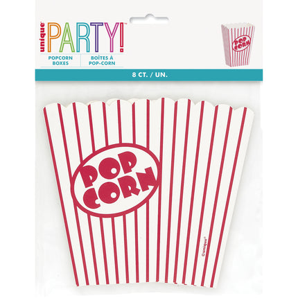 Popcorn Bakjes 12,5cm 8st