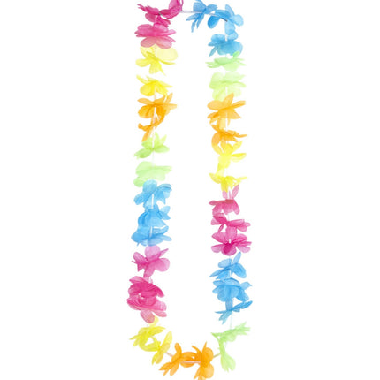 Gekleurde Hawaii Krans Fel