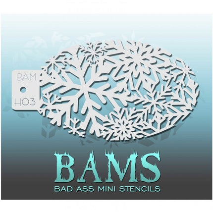 Bad Ass Schmink Sjabloon H03