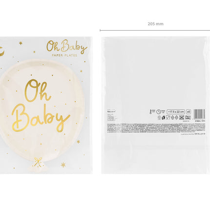 Borden Oh Baby 22cm 6st