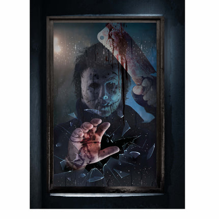 Halloween Deurposter Bijl 120cm x 80cm