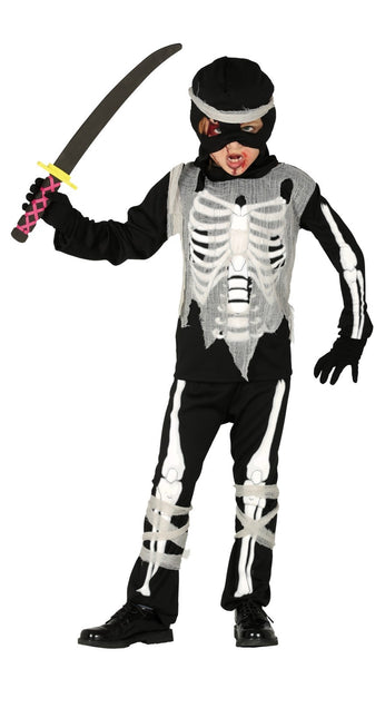 Ninja skelet Kostuum Kind