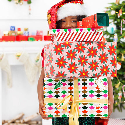 Cadeau Stickers Kerst