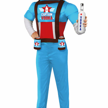 Captain Wodka Kostuum Heren