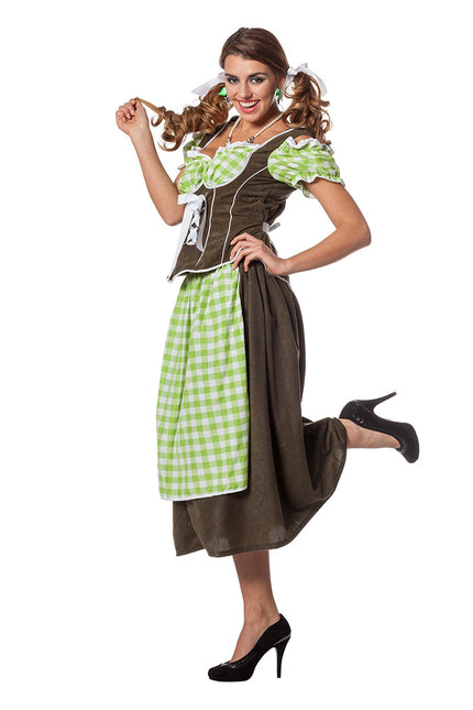 Groene Dirndl Jurk Oktoberfest Dames