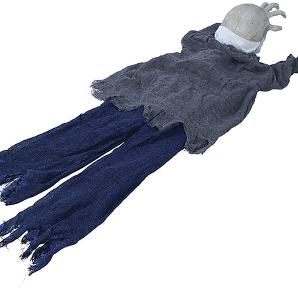 Halloween Tafeldecoratie Zombie Met Licht En Geluid 1,4m