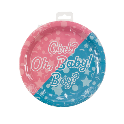 Gender Reveal Borden Oh Baby! 23cm 8st