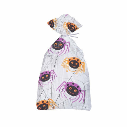 Uitdeelzakjes Spinnen 28cm 20st