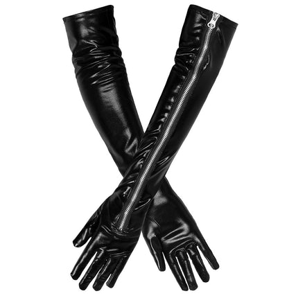 Handschoenen Lederlook Kinky
