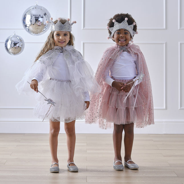 Zilveren Cape Meisje