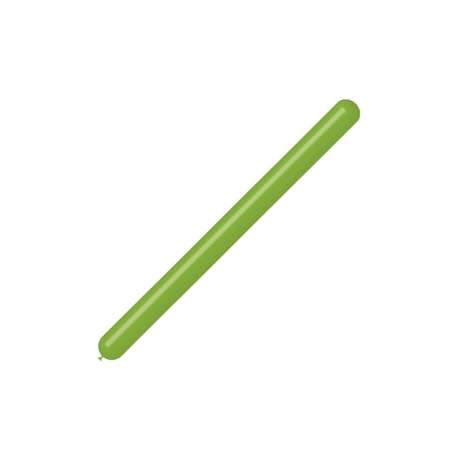 Appelgroene Modelleerballonnen 7,5cm 150cm 100st