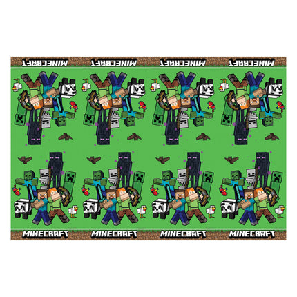 Minecraft Tafelkleed Plastic 1,8m