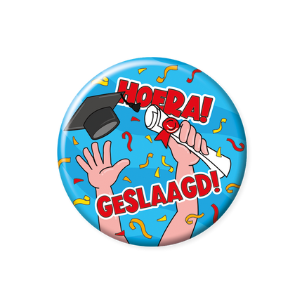 Button Geslaagd 5,5cm