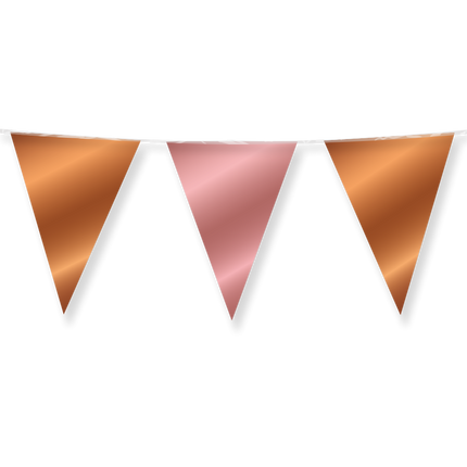 Rose Goud Bronzen Slinger Metallic 10m