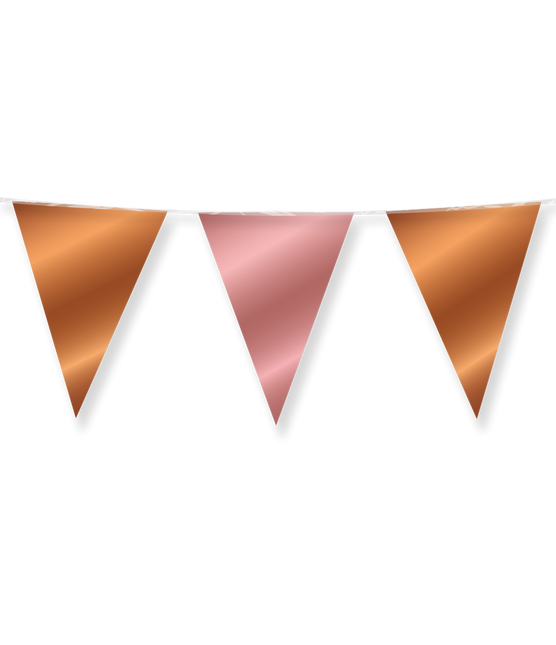 Rose Goud Bronzen Slinger Metallic 10m