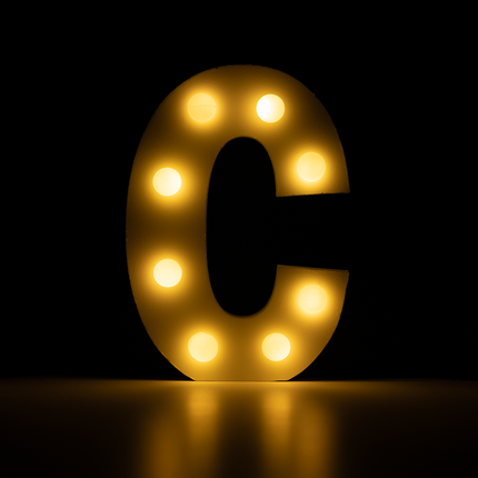 C Licht Letter 16,5cm