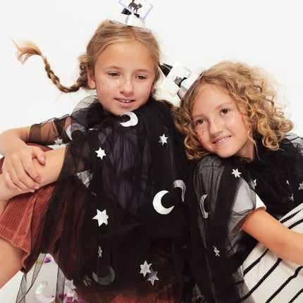 Zwarte Halloween Cape