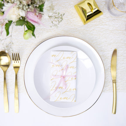 Gouden Tafelloper 9m