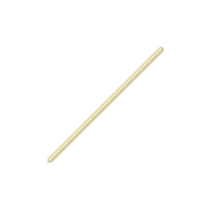 Ivoorkleurige Modelleerballonnen 2,5cm 150cm 100st