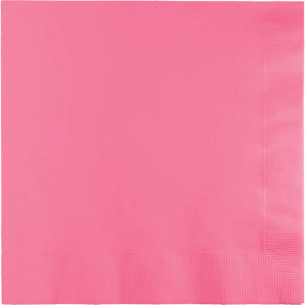 Roze Servetten 3-Laags 33cm 50st