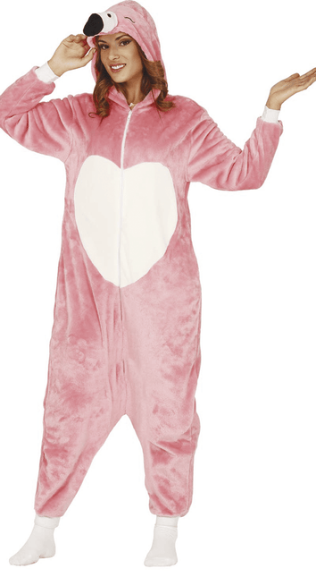 Flamingo Onesie L van Fiestas Guirca koop je bij Partywinkel
