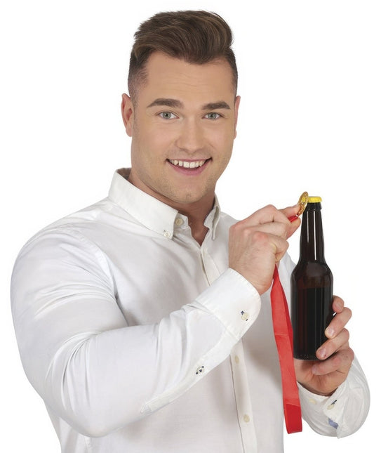 Flesopener Medaille van Fiestas Guirca koop je bij Partywinkel