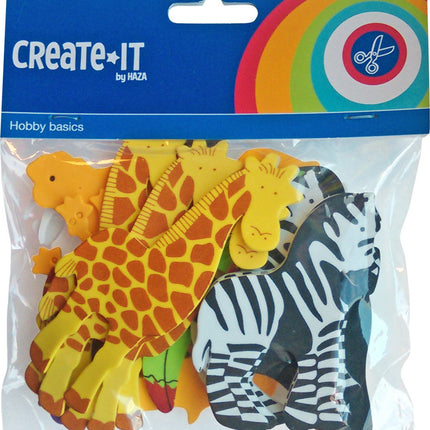 Foam Dieren 28st van Haza Witbaard koop je bij Partywinkel