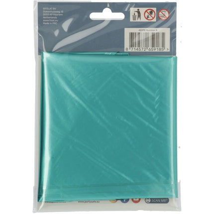Folie Ballon Cijfer 8 Mat Groen XL 86cm leeg van Folat koop je bij Partywinkel