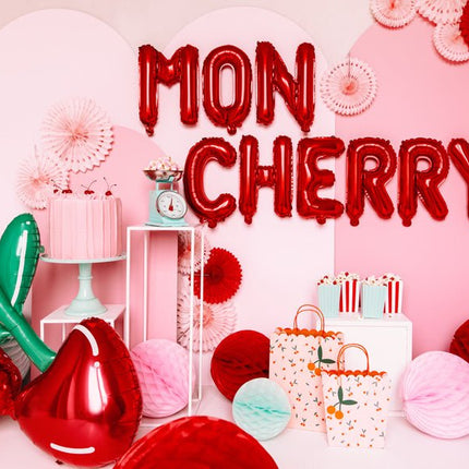 Folie Ballon Letter H Rood Leeg 35cm van Partydeco koop je bij Partywinkel