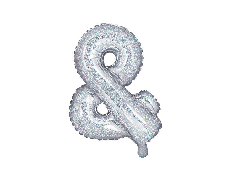 Folie Ballon Letter & Holografisch Leeg 35cm van Partydeco koop je bij Partywinkel