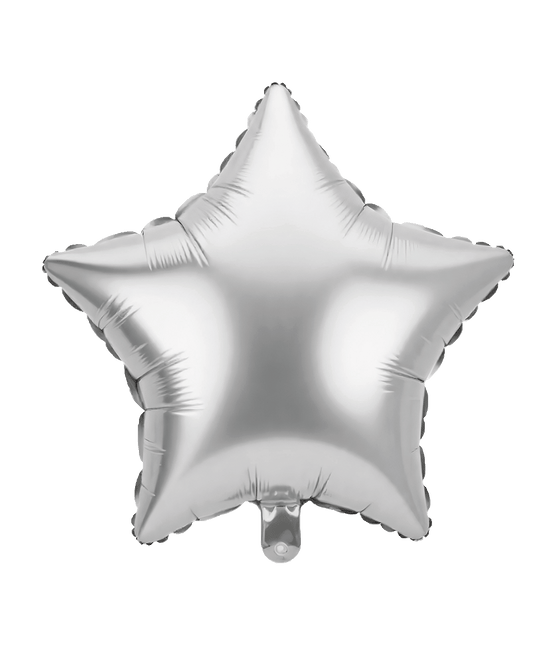 Folie ballon - Ster Zilver van Paper Dreams koop je bij Partywinkel