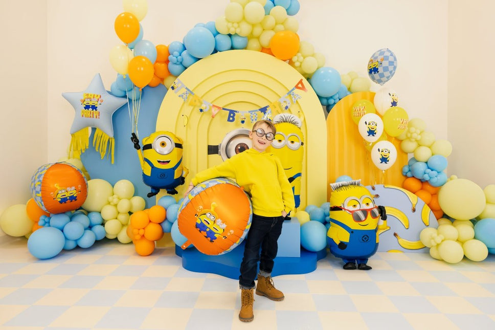 Folie Helium Ballon Ron, 53x79 cm, mix Leeg van Partydeco koop je bij Partywinkel