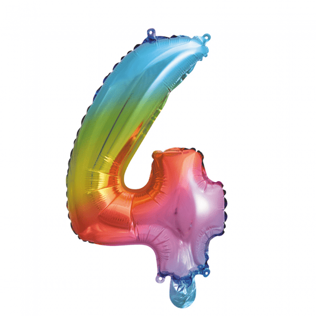 Folieballon 16" no4 regenboog van WeFiesta koop je bij Partywinkel