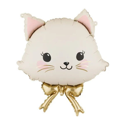 Folieballon Kat, 50x60 cm, mix van Partydeco koop je bij Partywinkel