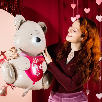 Beer Helium Ballon I Love You Leeg 56cm van Folat koop je bij Partywinkel
