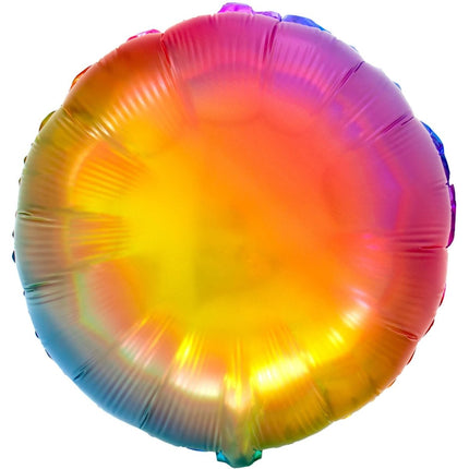 Folieballon Rond Yummy Gummy Rainbow - 45 cm van Folat koop je bij Partywinkel